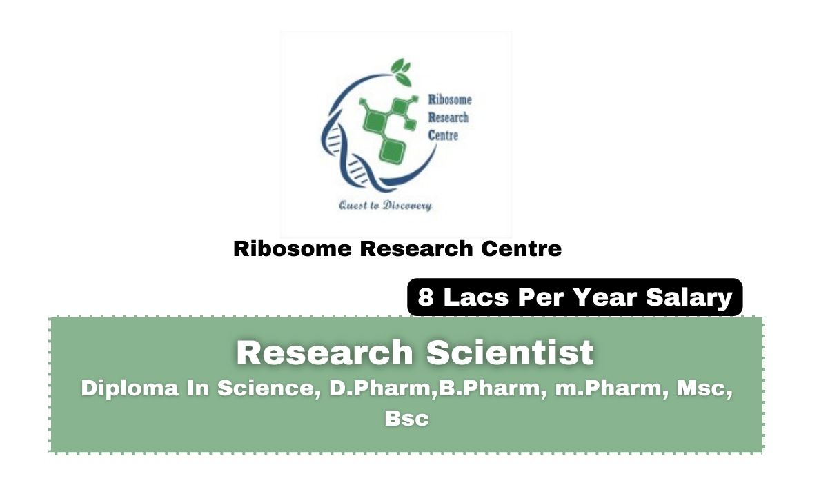Ribosome Research Centre Hiring Research Scientist