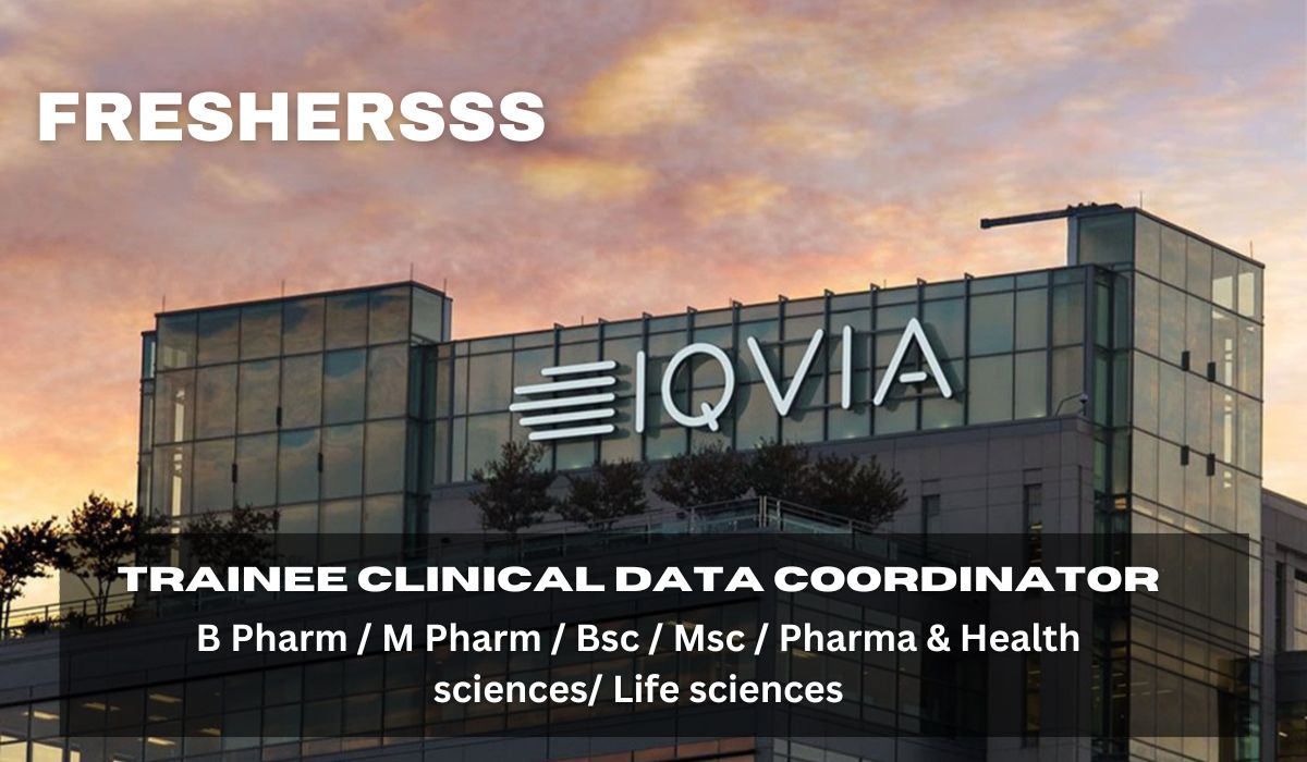 IQVIA Hiring Freshers in Clinical Data Management