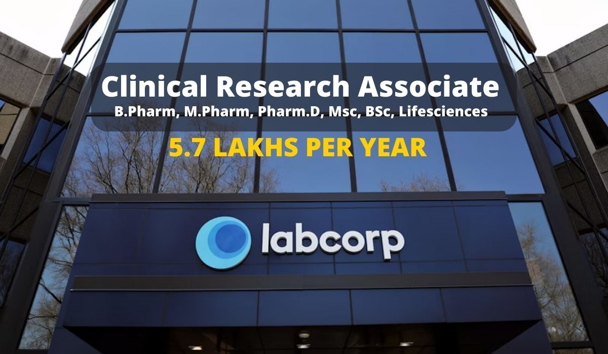 Labcorp Hiring Clinical Research Associate