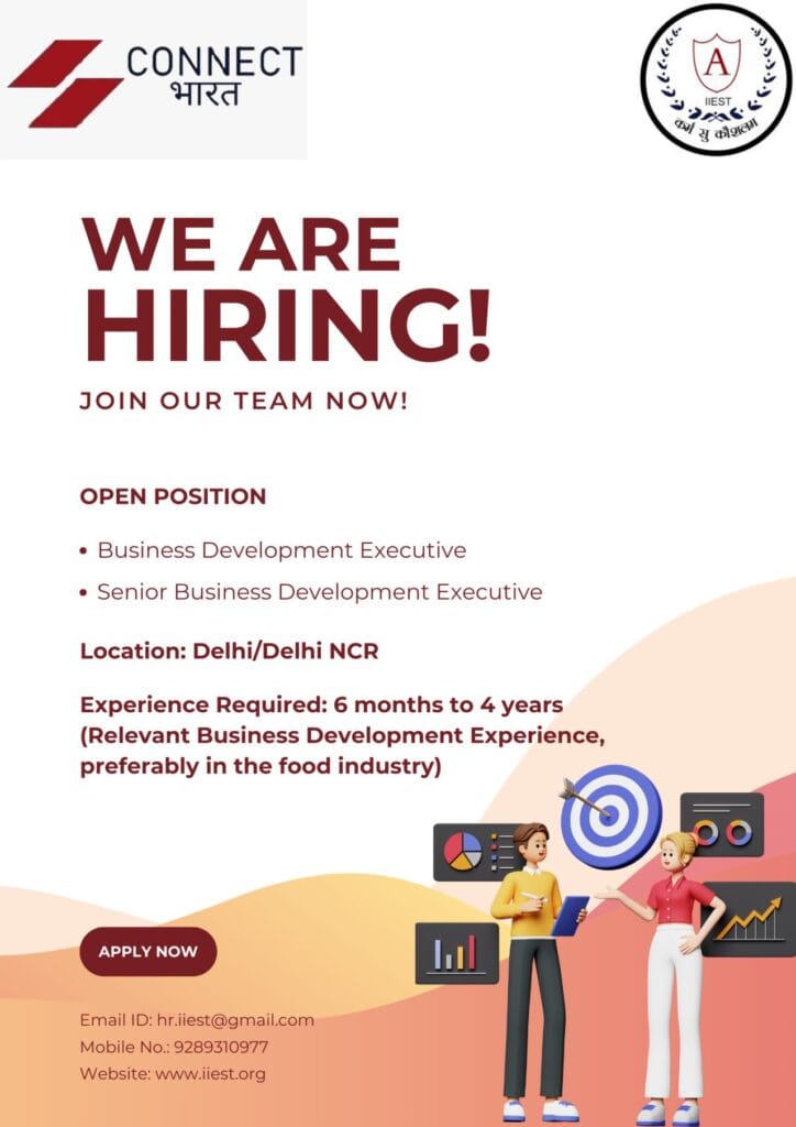 Bharat Connect Hiring for Business Development Executive Bharat Connect Hiring for Business Development Executive