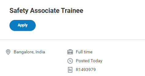 IQVIA Hiring in Pharmacovigilance (safety Associate Trainee Freshers) IQVIA Hiring in Pharmacovigilance (safety Associate Trainee Freshers)