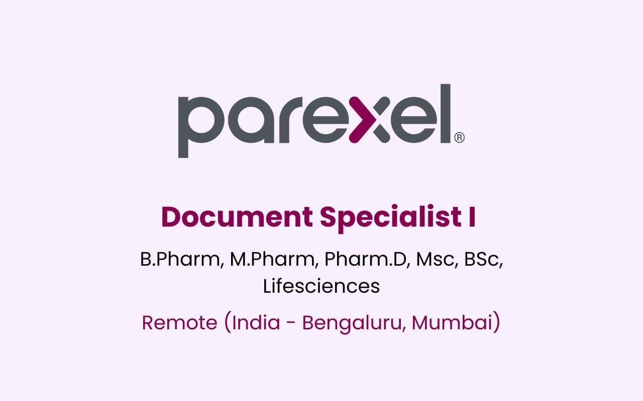 parexel-hiring-document-specialist-remote