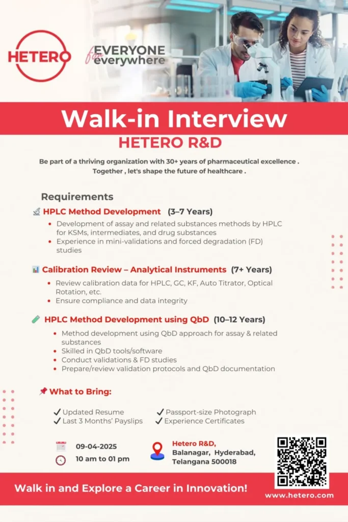 Hetero Labs Hiring for Research & Development – April 9th, 2025 Hetero Labs Hiring for Research & Development – April 9th, 2025
