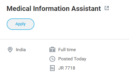 ProPharma Group Hiring Freshers for Medical Information assistant Role | Work from Home ProPharma Group Hiring Freshers for Medical Information assistant Role | Work from Home