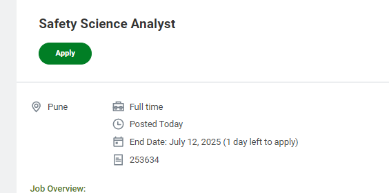 Fortrea Hiring Freshers in Pharmacovigilance as Safety Science Analyst Fortrea Hiring Freshers in Pharmacovigilance as Safety Science Analyst