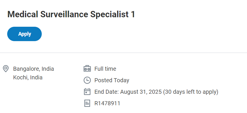 Apply Now: Medical Surveillance Role at IQVIA Data Monitoring Apply Now: Medical Surveillance Role at IQVIA Data Monitoring