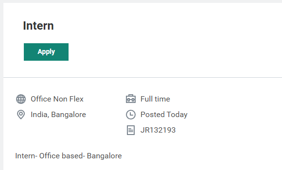Internship at ICON plc Bangalore – Healthcare & Clinical Research Opportunity Internship at ICON plc Bangalore – Healthcare & Clinical Research Opportunity