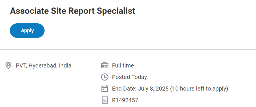 Clinical Research Job – Site Report Specialist at IQVIA Clinical Research Job – Site Report Specialist at IQVIA