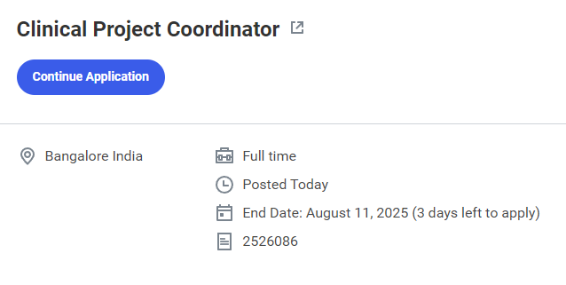 Clinical Project Coordinator Job at Labcorp Clinical Project Coordinator Job at Labcorp
