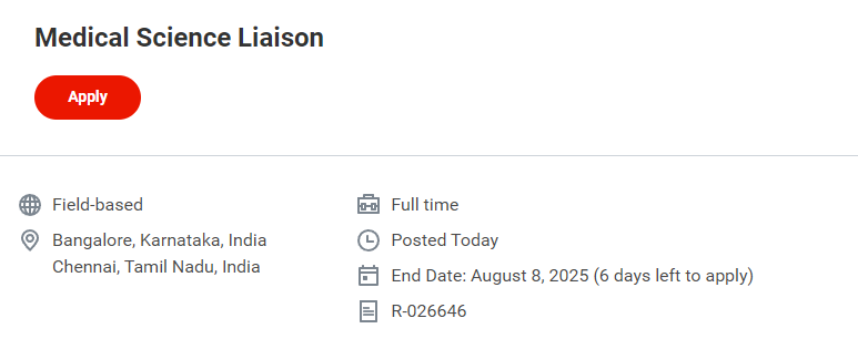Medical Science Liaison (Oncology) Job at Johnson & Johnson Medical Science Liaison (Oncology) Job at Johnson & Johnson