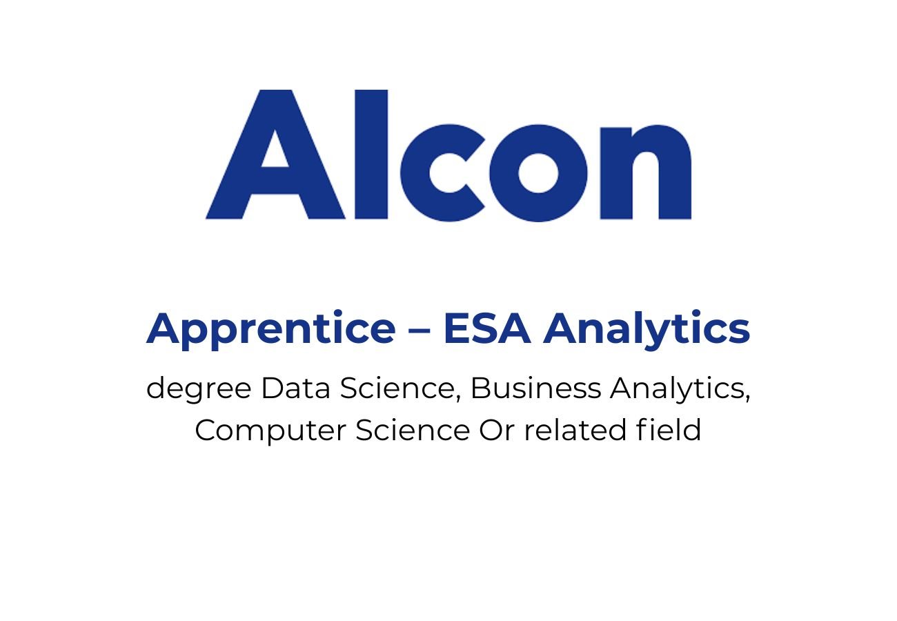 Alcon Intelligence Alcon Apprentice ESA Analytics