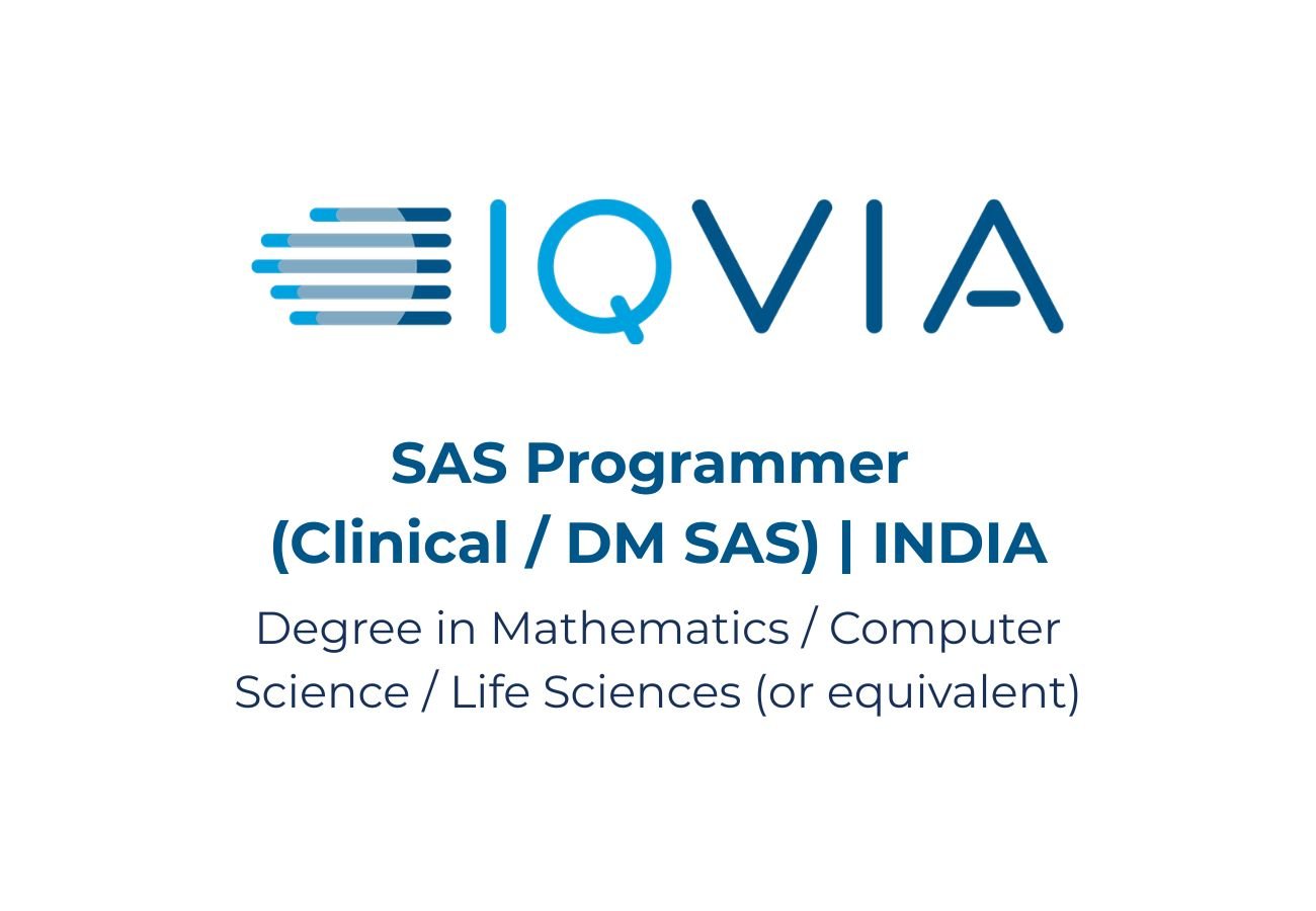 SAS Programmer Job at IQVIA