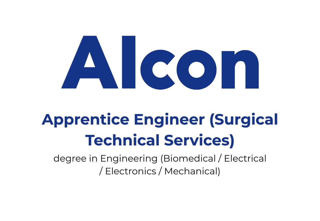 Alcon Apprentice Engineer (Surgical Technical Services) | Freshers