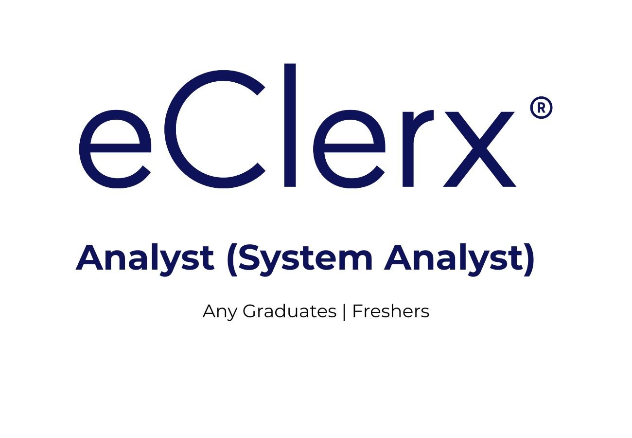 eClerx Analyst Job Opening | Freshers Eligible