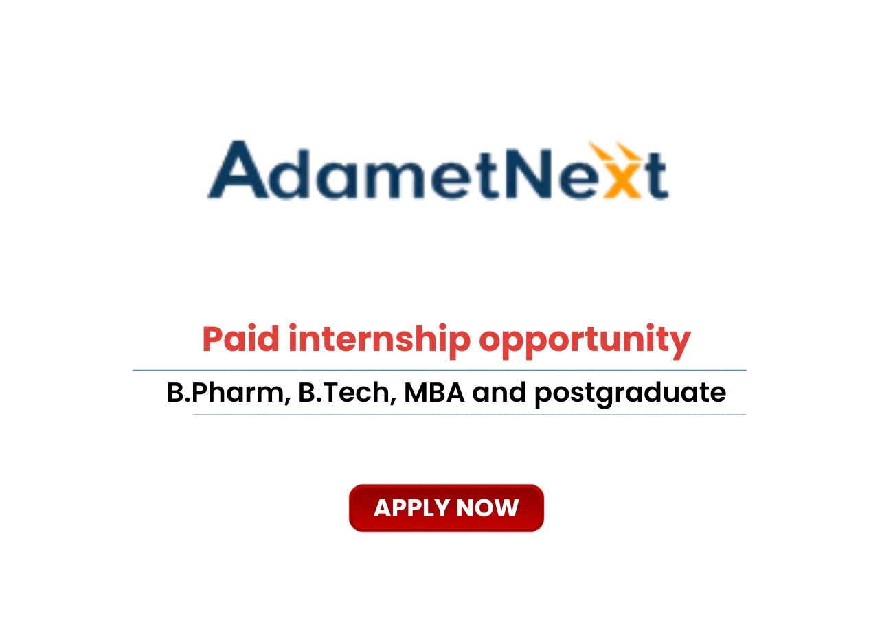 AdametNext Internship Program 2027: Paid Internship Opportunity