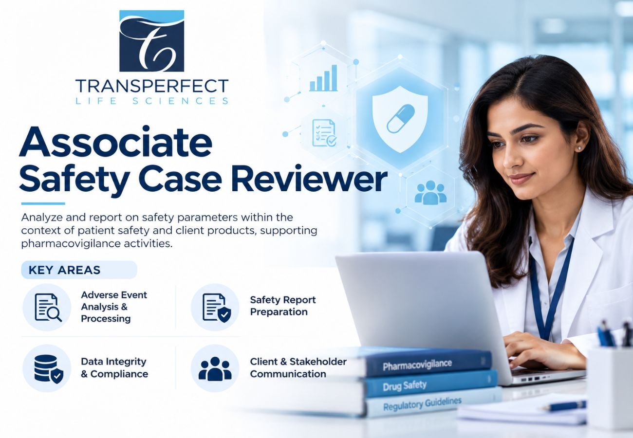 Transperfect Hiring Associate Safety Case Reviewer, Pune